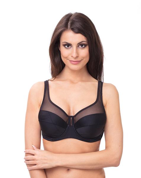 DIM GENEROUS CLASSIC BRA - Dámská podprsenka s kosticemi - černá