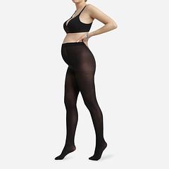 DIM MAMMA PANTYHOSE 50 DEN - Dámské těhotenské punčochové kalhoty - černá