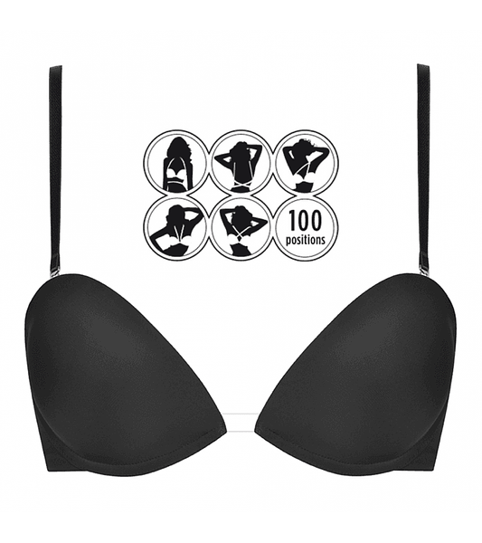 WONDERBRA MULTIWAY BRA - Podprsenka s mnoha možnostmi řešení ramínek - černá