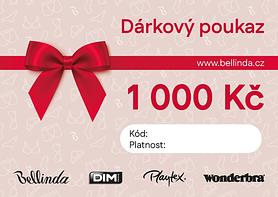 Dárkový poukaz 1000Kč