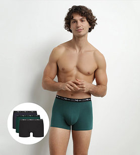 DIM COTTON STRETCH BOXER 3x