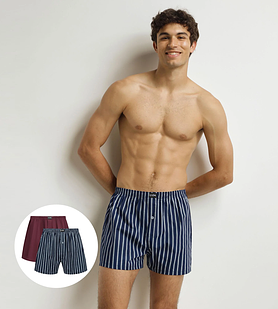DIM COTTON STRETCH LOOSE BOXER 2x
