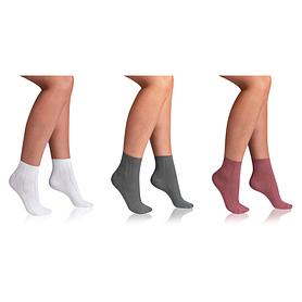 FASHION RIB SOCKS 3x