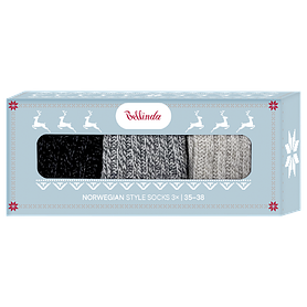 NORWEGIAN STYLE SOCKS BOX